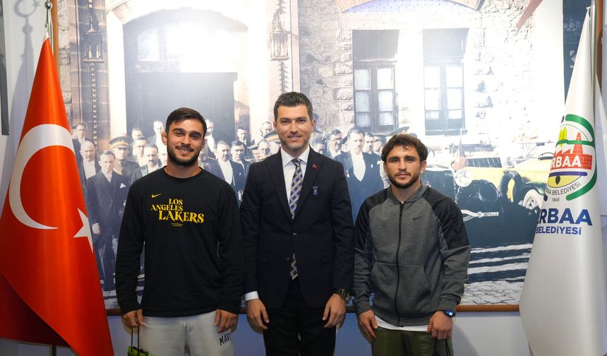 Erbaalı Milli Güreşçilerden Başkan Karagöl’e Ziyaret: Başarıları Gurur Veriyor