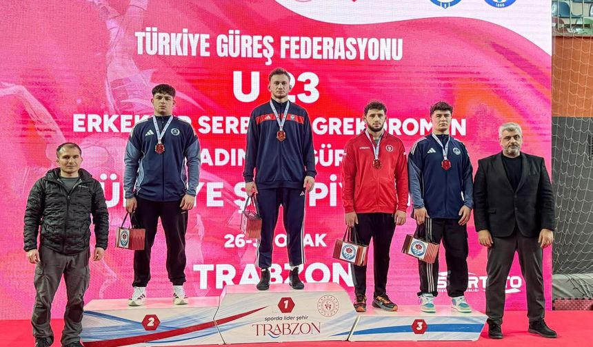 TOGÜ Mindere Damga Vurdu! Trabzon’da Madalya Yağmuru