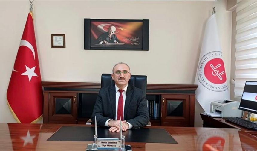 Erbaa Müftüsü Bekir Ertürk’ten Berat Kandili Mesajı: "Tefekkür ve Yenilenme Gecesi"