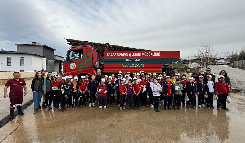 Erbaa’da Nefes Kesen Tatbikat! Miniklerin Heyecanı Gözlerinden Okundu