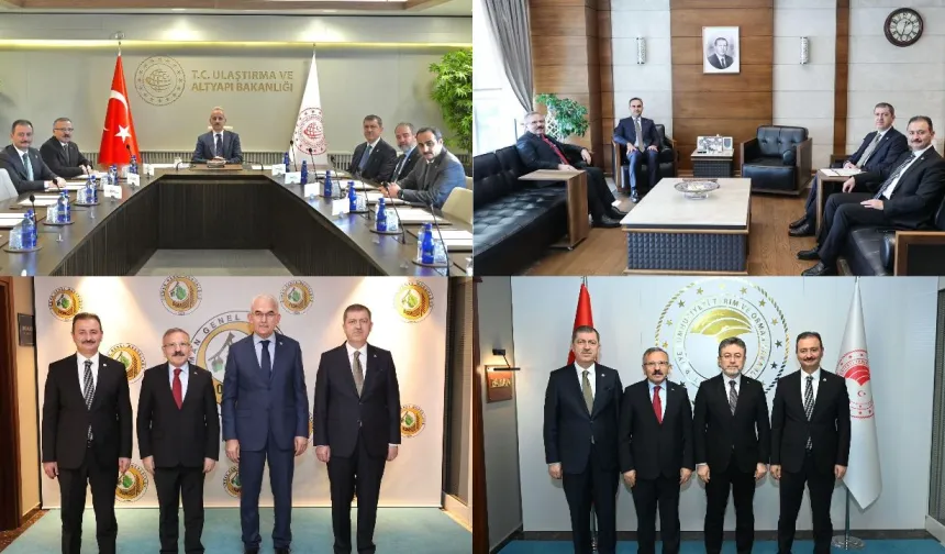 Tokat Milletvekillerinden Ankara Çıkarması: Şehrin Talepleri Bir Bir Gündeme Taşındı