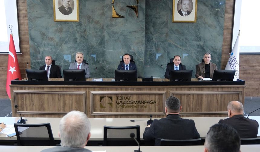 TOGÜ’nün Gelecek Vizyonu Masaya Yatırıldı: Stratejik Plan Toplantısı Gerçekleştirildi