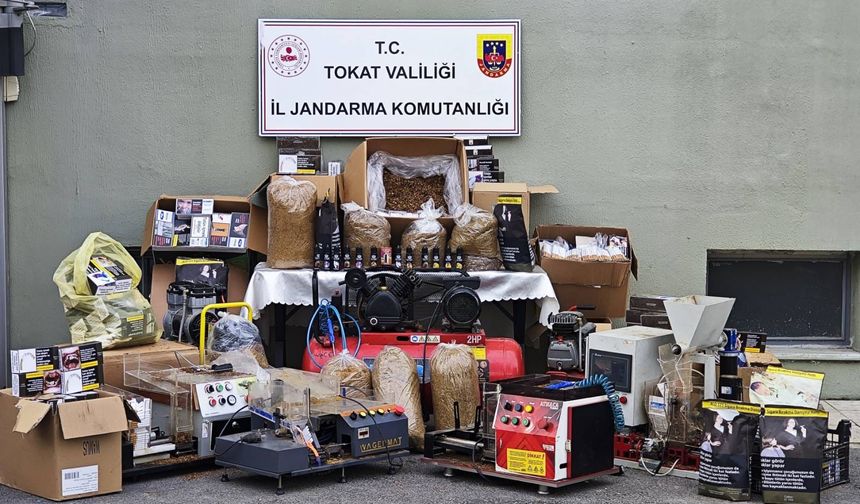 Erbaa’da Kaçak Tütün Operasyonu: Binlerce Makaron Ele Geçirildi!
