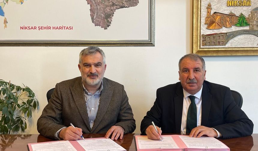 Niksar Belediyesi ile Milli Eğitim’den Eğitim İş Birliği