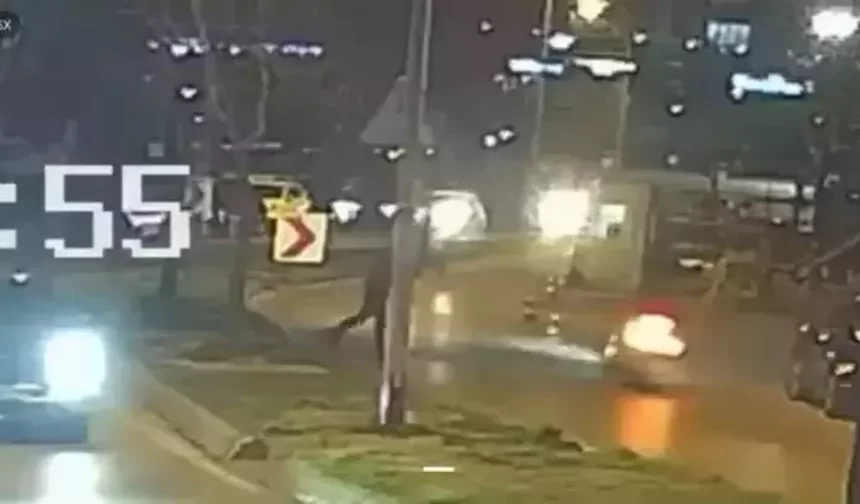 Denetimden Kaçan Motosikletli Kaza Yaptı