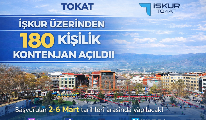 Erbaalı Vatandaşların Dikkatine: 180 Kişilik Kontenjan Açıldı! Başvurular Bugün Başladı