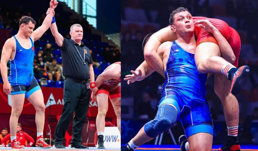 Türk Güreşinin Yükselen Yıldızı Fatih Altunbaş’tan Büyük Başarı