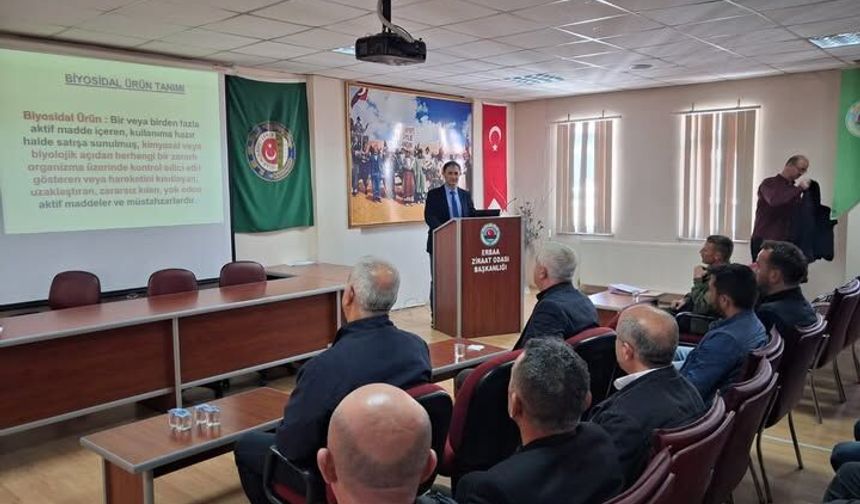 Erbaa’da Kahverengi Kokarca ile Bilinçli Mücadele: Üreticilere Kritik Eğitim