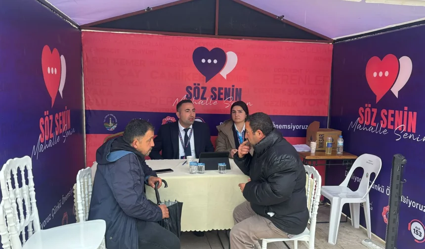 Tokat’ta Yönetim Vatandaşın Ayağına Gidiyor: "Söz Senin, Mahalle Senin!"