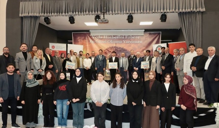 Tokat’ta Veda Hutbesi’ni Ezberden Güzel Okuma Yarışması İl Finali Yapıldı