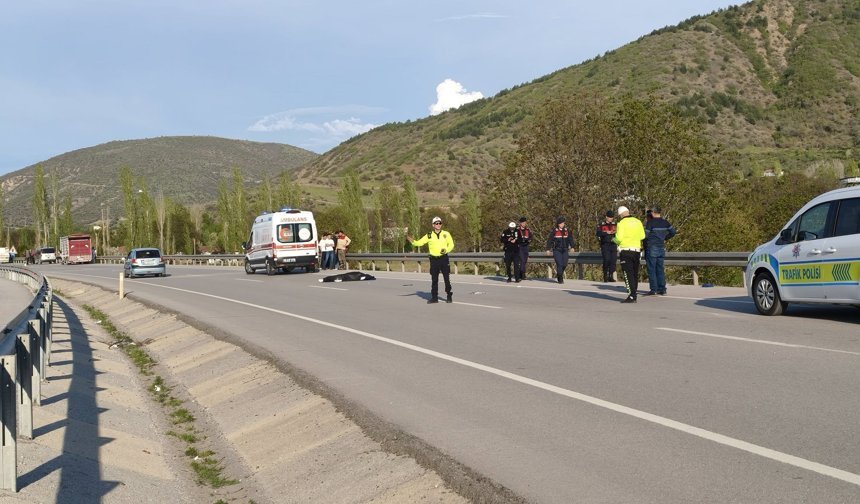 Tokat’ta Motosiklet Kazasında Sürücü Yaşamını Yitirdi