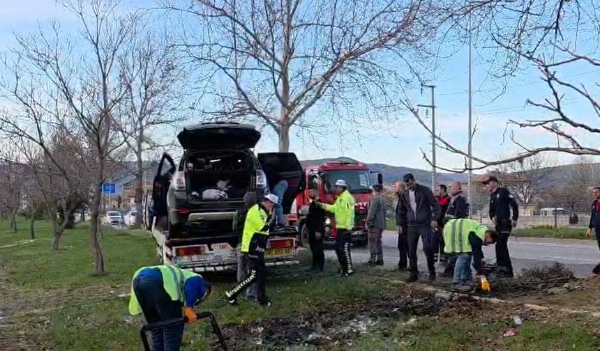 Tokat’ta Feci Kaza: Cip Ağaca Çarpıp Alev Aldı, 1 Kişi Hayatını Kaybetti