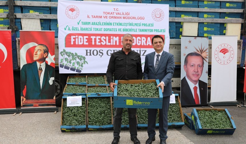 Tokat’ta Üretim Seferberliği: 1 Milyon Sebze Fidesi Toprakla Buluştu!