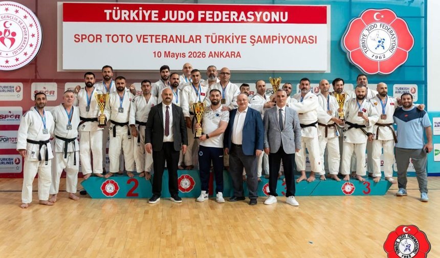 Veteran Judocuların Büyük Gururu: Tokat’a Madalya Yağmuru