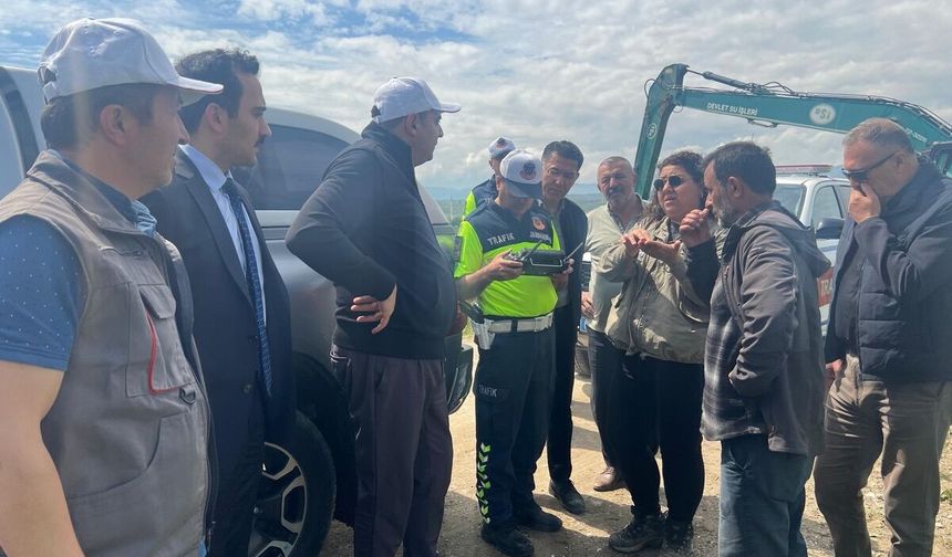 Erbaa'da Taşkın Mesaisi: Kaymakam Demir’den Etkilenen Köylere Ziyaret