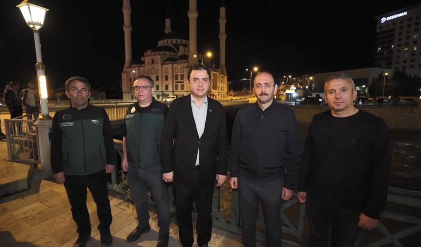 Tokat'ta Yeşilırmak Nehri'nin Su Seviyesi Yükseldi