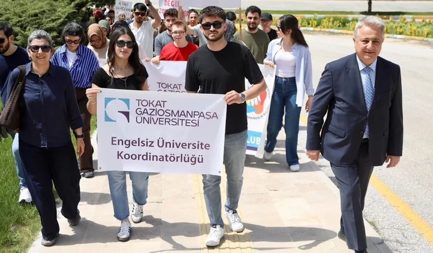 TOGÜ’de Engelsiz Yarınlar İçin Anlamlı Yürüyüş