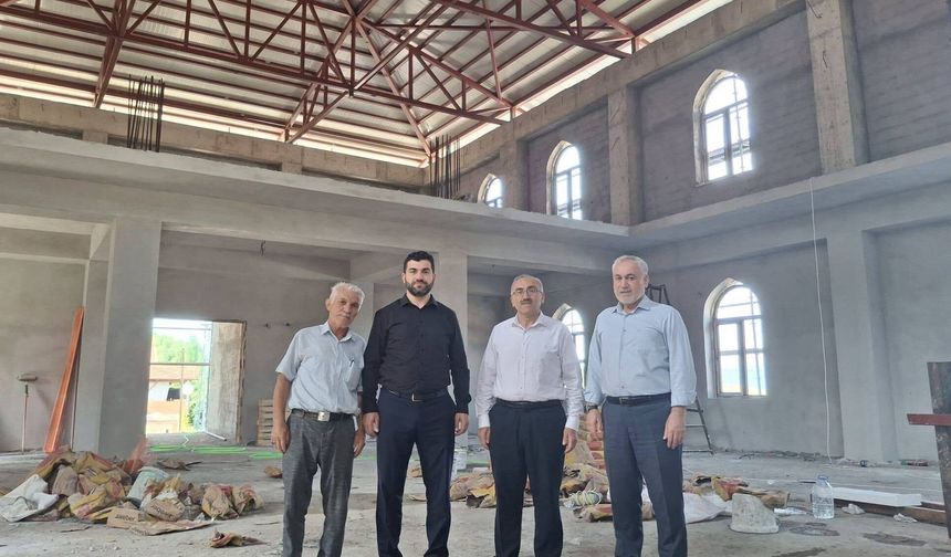 Tokat ve Erbaa Müftülük Heyeti Tanoba Beldesini Ziyaret Etti
