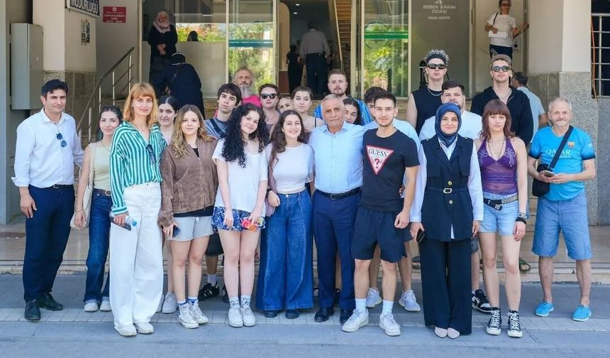 Uluslararası Erasmus+ Projesi Kapsamında 26 Yabancı Öğrenci Erbaa’da Ağırlandı
