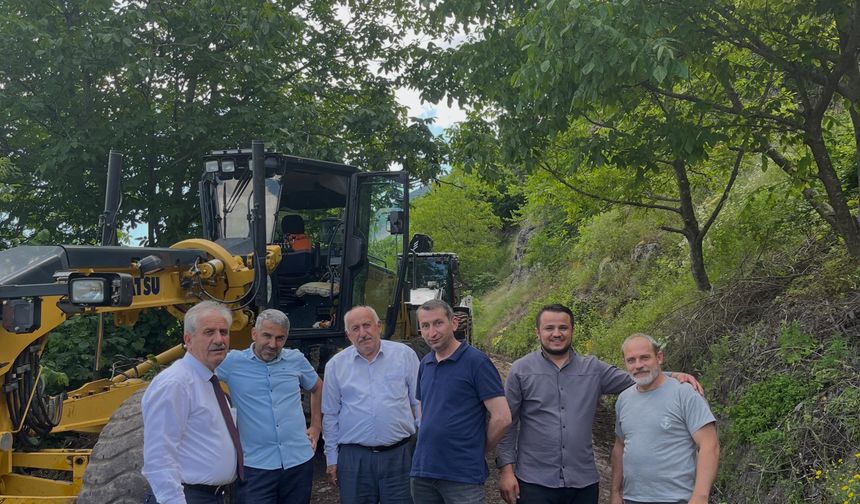 Gökal Belediye Başkanı Muhittin Hünerci, Çalışmaları Yerinde İnceledi