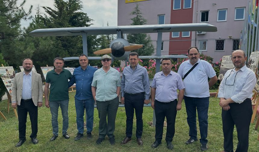 Ak Parti Erbaa İlçe Başkanı Barsbay'dan Erbaa Merkez Anadolu Lisesi'ne Ziyaret