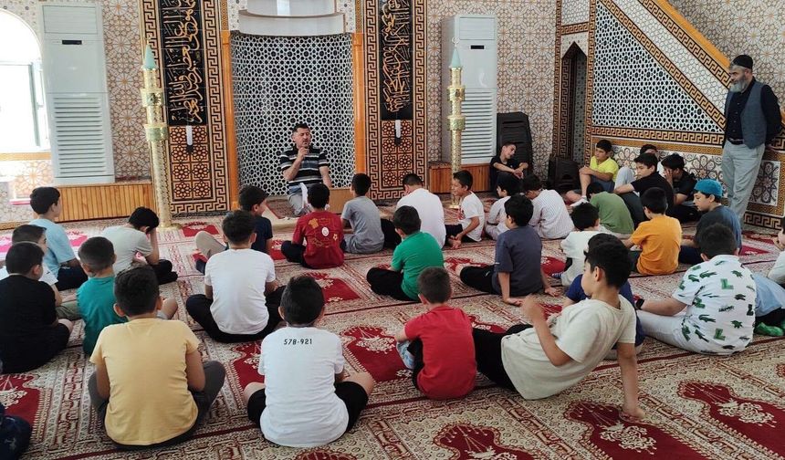 Erbaa’da Yaz Kur'an Kursu Öğrencilerinden Cuma Etkinliği!