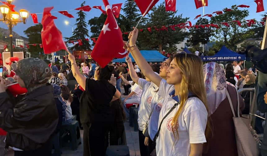 Tokat'ta 15 Temmuz Demokrasi Ve Milli Birlik Günü