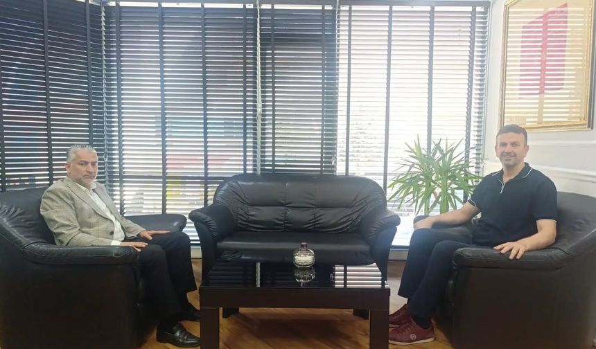 Galip Şanlı'dan Erbaa Esnaf Odası’na "Hayırlı Olsun" Ziyareti