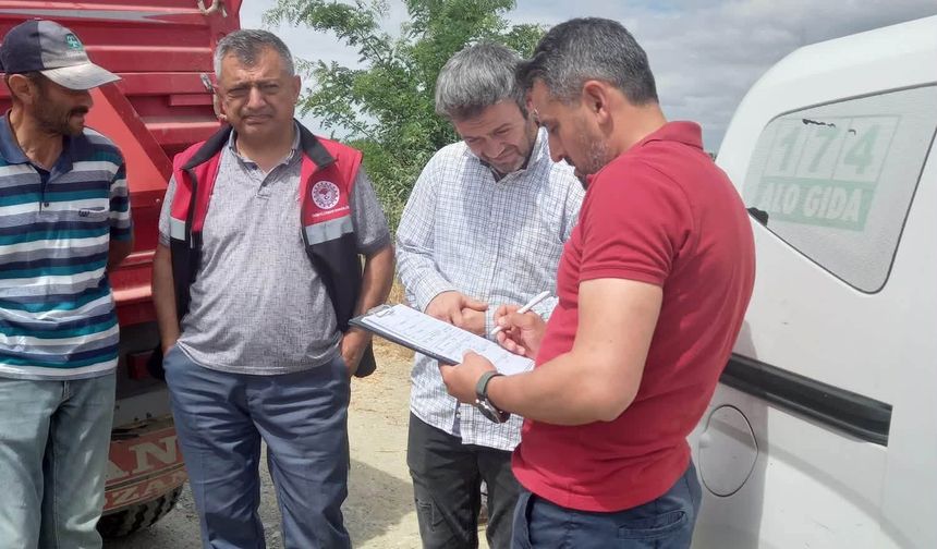 Turhal’da Hububat Hasat Kontrolleri Aralıksız Sürüyor