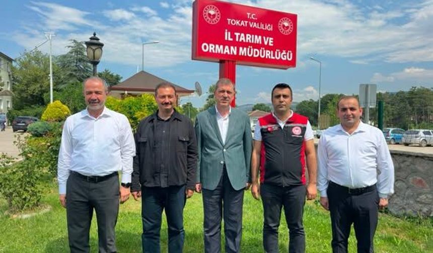 Milletvekilleri Arslan ve Aldemir’den İl Tarım Müdürlüğü’ne Ziyaret