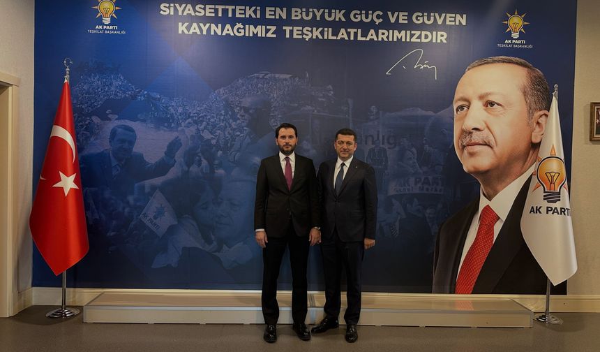 AK Parti Erbaa İlçe Başkanı Barsbay'dan AK Parti Genel Merkezi'ne Ziyaret