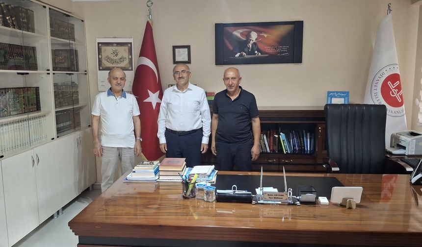 Erbaa İlçe Müftülüğü'ne Anlamlı Ziyaret: Vahdet 4-6 Yaş Çocuk Akademisi İnşaatı İncelendi