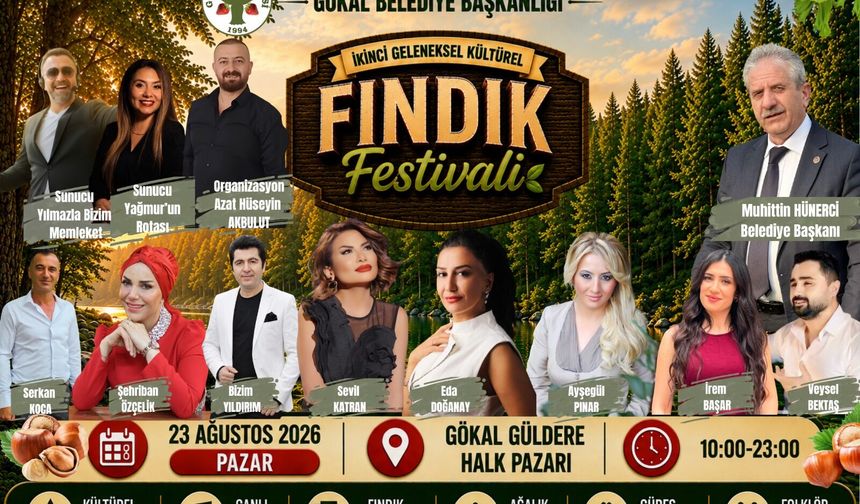 Gökal’da Festival Coşkusu: 2. Geleneksel Kültürel Fındık Festivali 23 Ağustos’ta Başlıyor