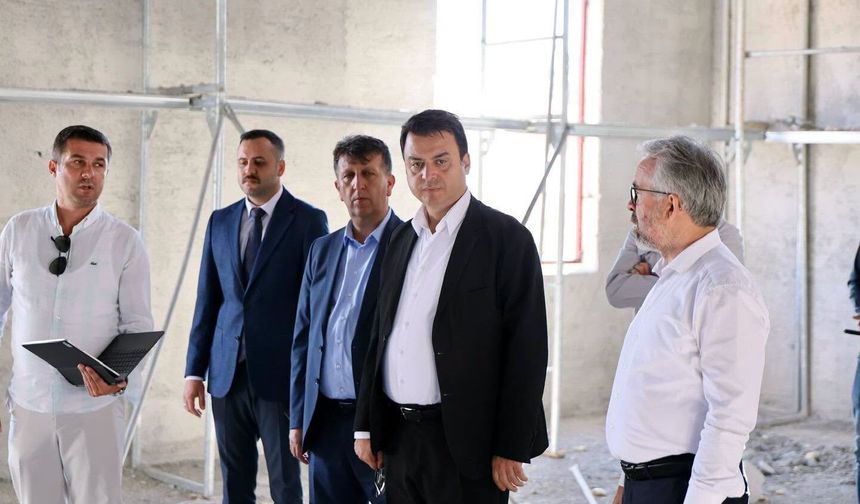 Vali Abdullah Köklü Artova’da Devam Eden Yatırımları İnceledi
