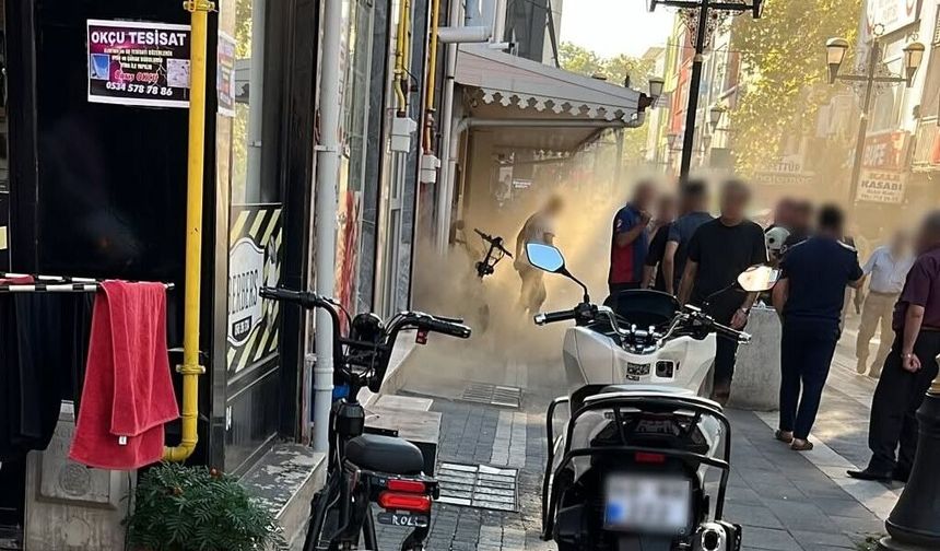 Erbaa’da Otelden Yükselen Yoğun Duman İtfaiyeyi Harekete Geçirdi