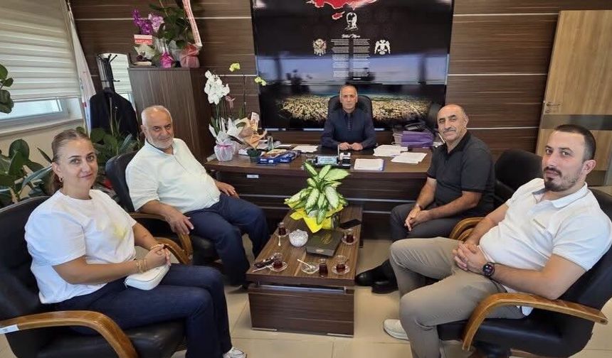 Erbaa SHM’den Devlet Hastanesi Yönetimine Ziyaret!