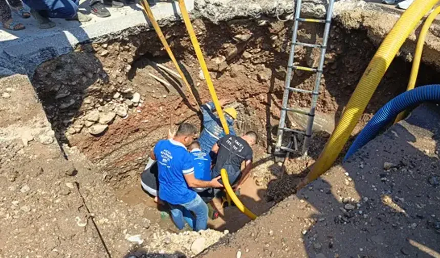 Göçük Altında Kalan İşçi Kurtarıldı