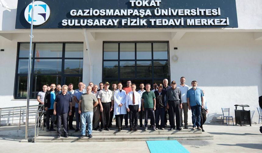 Rektör Yılmaz, Sulusaray'da Şehit Aileleri ve Gazilerle Buluştu