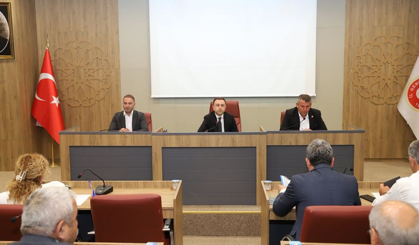 Tokat İl Genel Meclisi Ağustos Mesaisine Başladı