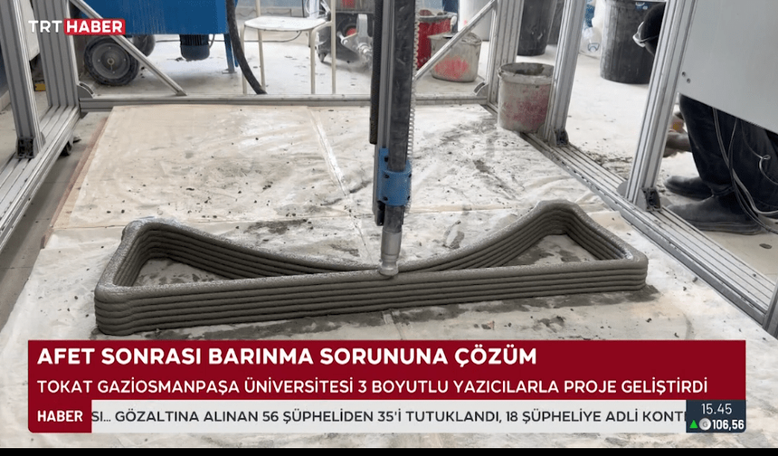 Afetzedeler İçin 3D Yazıcılar Devrede: Togü’den Enkaz Atıklarıyla Hızlı Barınak Projesi