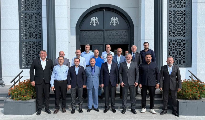 Milletvekili Arslan’dan Niksar Kaymakamı Kadir Perçin’e Ziyaret