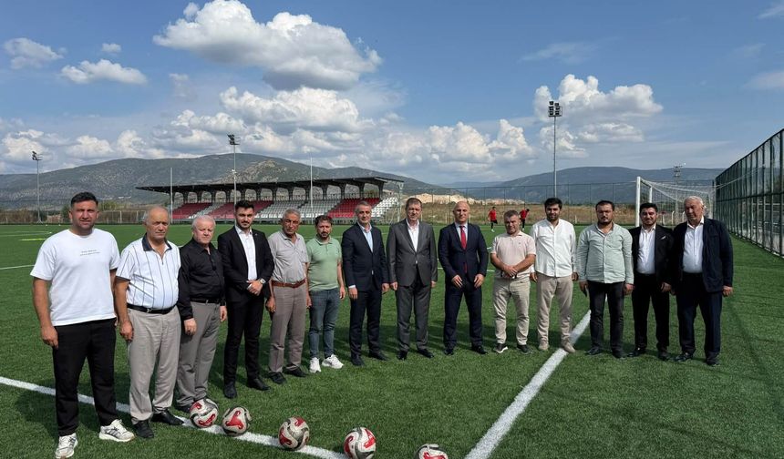 Milletvekili Arslan Turhal’daki Spor Yatırımlarını İnceledi