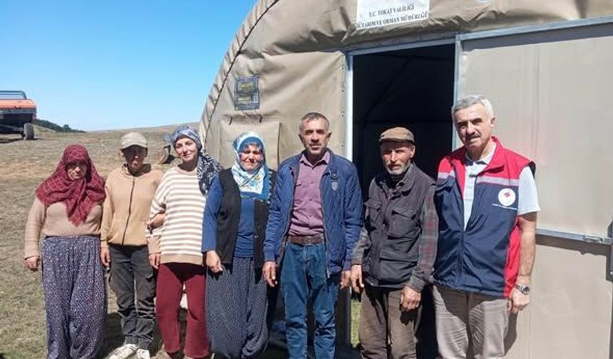 Tokat’ta Meraların Etkinliği Artırılıyor: Beşören Köyü Yaylasında Çoban Çadırı Ve Sivat Teslimi