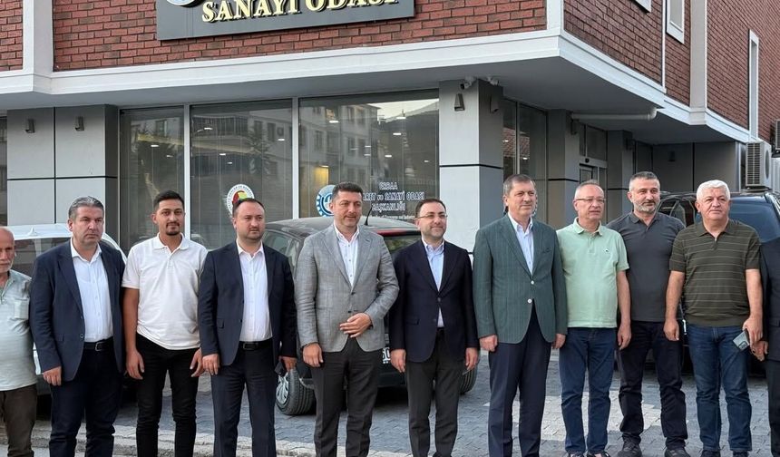 Ak Parti Tokat Milletvekili Arslan’dan Erbaa Ticaret Ve Sanayi Odasına Ziyaret