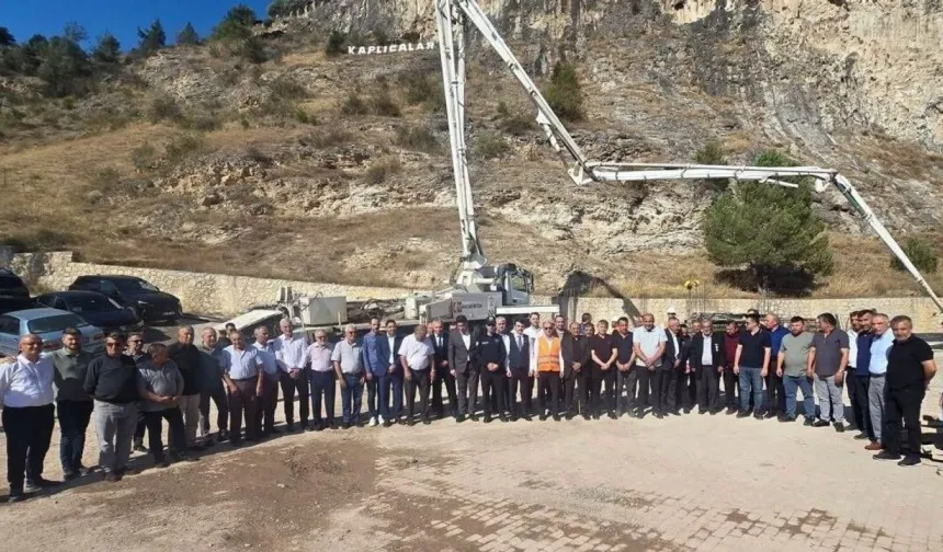 Reşadiye’de Dev Turizm Hamlesi: Kaplıca Travertenleri Projesinin Temeli Atıldı