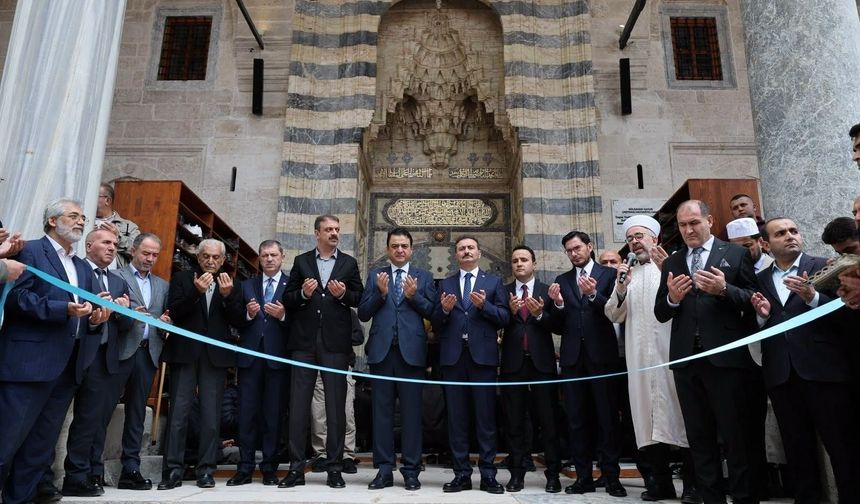Tokat’ta Tarih Yeniden Canlandı: 541 Yıllık Gülbahar Hatun Camii İbadete Açıldı
