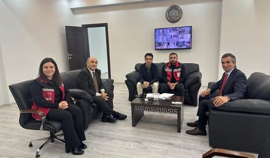 Erbaa Sosyal Hizmet Merkezi’nden İlçe Millî Eğitim Müdürlüğü’ne Ziyaret