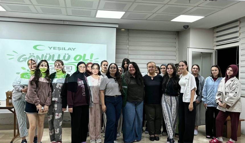 Erbaa’da Gençlerle Yeşilay Buluşması Gerçekleştirildi