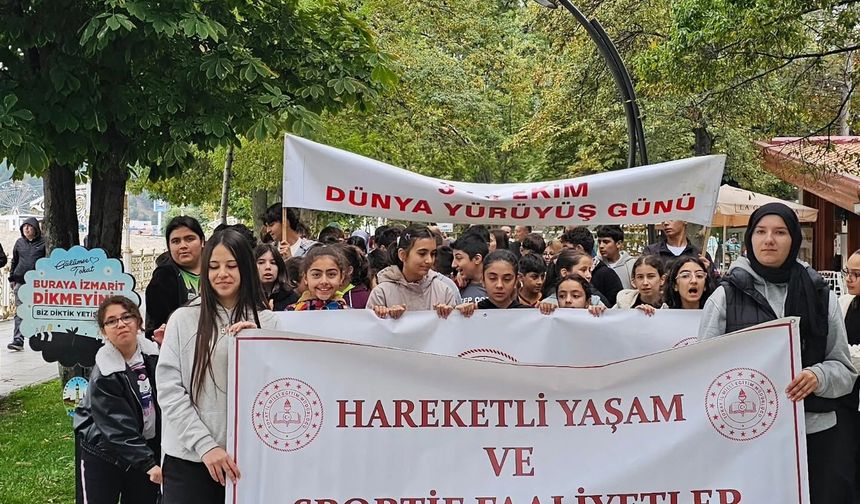Tokat’ta Dünya Yürüyüş Günü’ne Özel Anlamlı Yürüyüş Etkinliği