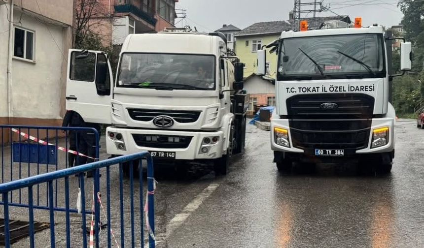 Tokat İl Özel İdaresi’nden Zonguldak’taki Sel Felaketine Destek: Vidanjör Ekibi Sahada